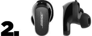 黑色 Bose QuietComfort 消噪耳塞 II