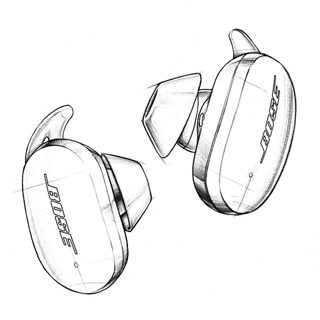 Bose 700 无线消噪耳塞概念草图