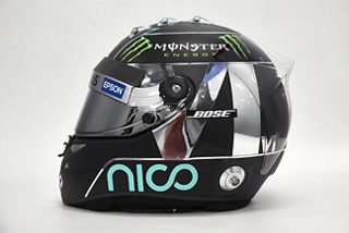 罗斯伯格（Nico Rosberg） 2015 赛用头盔