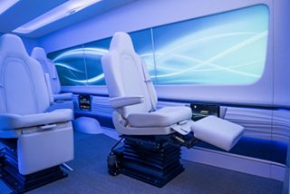 为乘用车设计的概念性Bose Ride® 电磁悬挂座椅系统