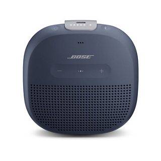 SoundLink® Micro 蓝牙扬声器 - 午夜蓝（配灰色硅胶带）