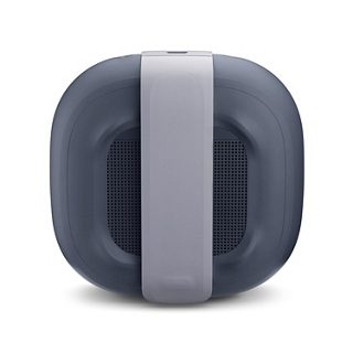 SoundLink® Micro 蓝牙扬声器 - 午夜蓝（配灰色硅胶带）
