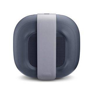 SoundLink® Micro 蓝牙扬声器 - 午夜蓝（配灰色硅胶带）