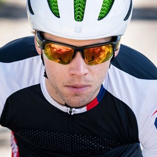 Bose Frames Tempo with Road Orange Lenses