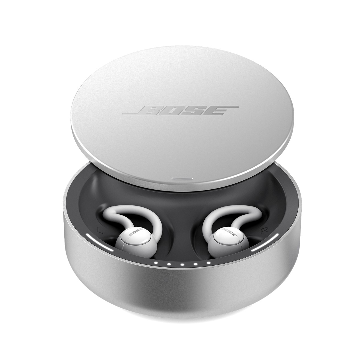 充电盒中的 Bose noise-masking sleepbuds 遮噪睡眠耳塞