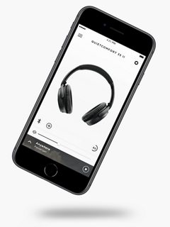 智能手机上呈现 Bose Connect App