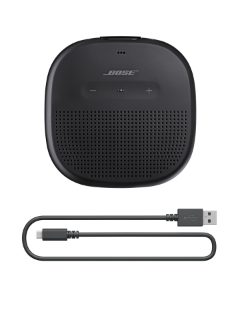 SoundLink Micro 蓝牙扬声器和 USB-A 转 USB Micro-B 充电线
