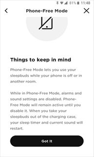 智能手机屏幕显示“注意事项”