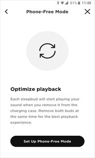 智能手机屏幕显示“优化”播放