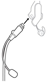 将麦克风接口插入耳机插孔