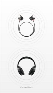 显示产品正在连接音乐分享的智能手机屏幕。