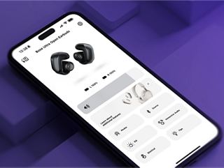 智能手机上的 Bose APP。