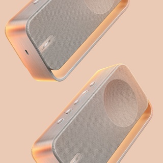 两个用于立体声模式的 Bose SoundLink Home 蓝牙扬声器